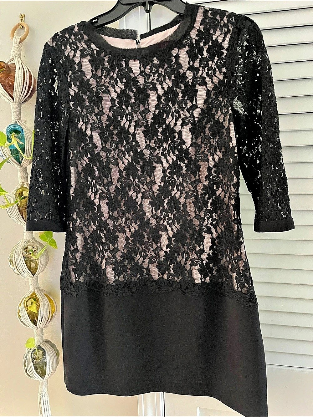 Ted Baker Floral Lace Mini Dress Size Small Like New